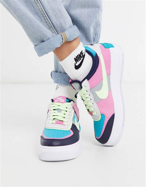 nike air force bunte sohle|air force 1 sneaker.